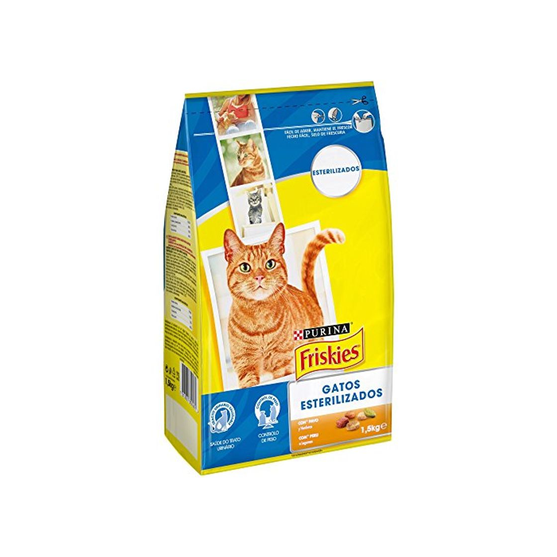 Product Purina Friskies Esterilizados Pienso para Gato Adulto Pavo y Verduras 6 x