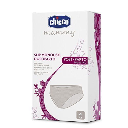 Chicco Mammy - Bragas monouso elasticas y transpirables cuatro unidades grandes