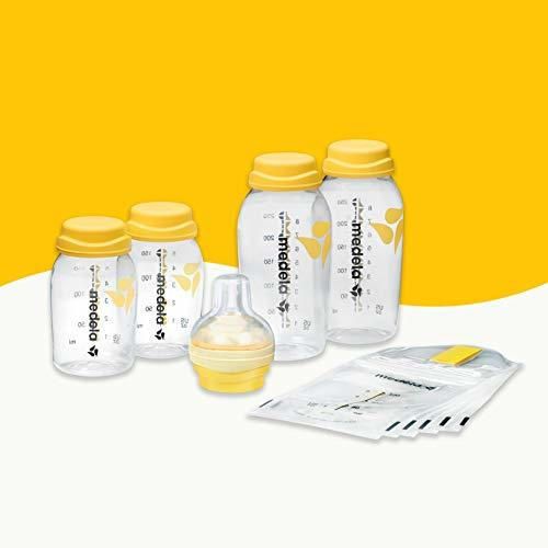 Set regalo Medela para recogida y alimentación con botellas biberón y tetina