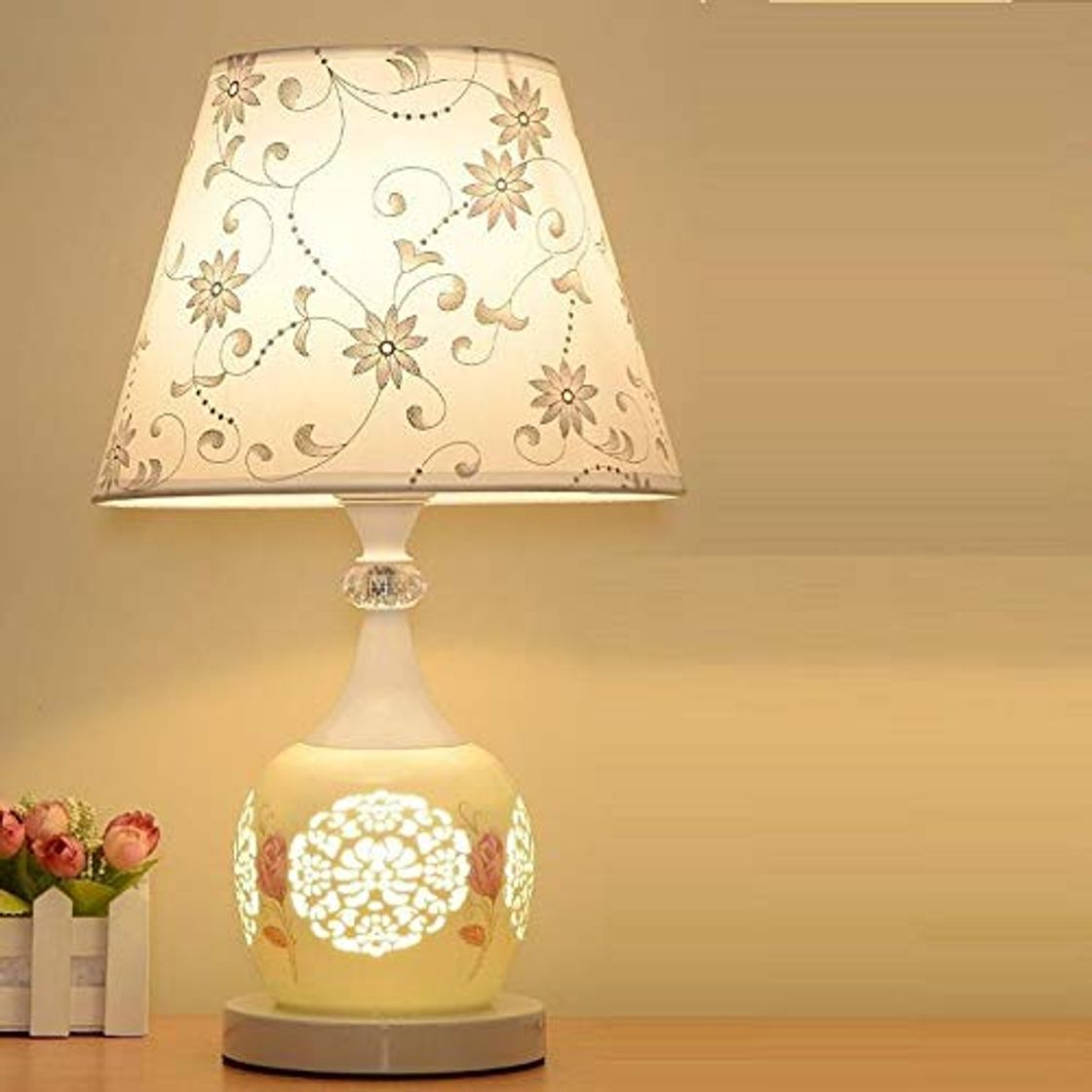 Social Lámpara de mesa para el dormitorio Dormitorio Boda Cristal Abajour Lampade Da Tavolo Deco Luminaria Lampara De Mesa Abajur Para Cuarto