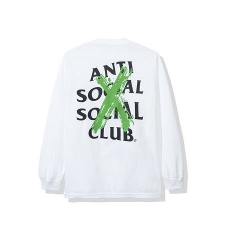 Moda ANTI SOCIAL SOCIAL CLUB - Camiseta Manga Longa Cancelled 