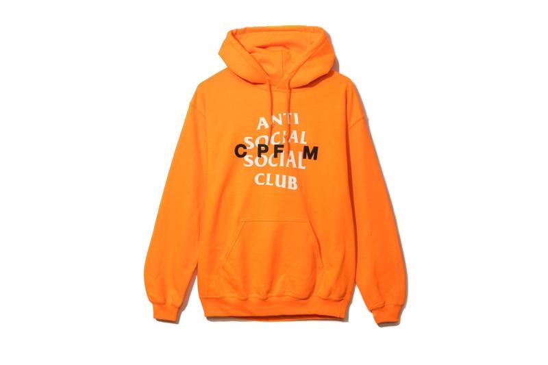 Fashion ANTI SOCIAL SOCIAL CLUB X CACTUS PLANT FARM HOODIE - ORANGE