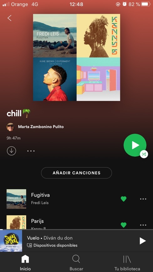 Canción PLAYLIST CHILL🌴