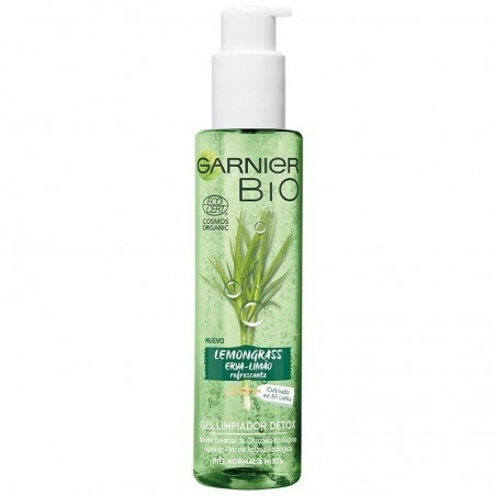 Beauty Garnier BIO Gel Limpiador Detox Lemongrass con Agua de Flor de Aciano