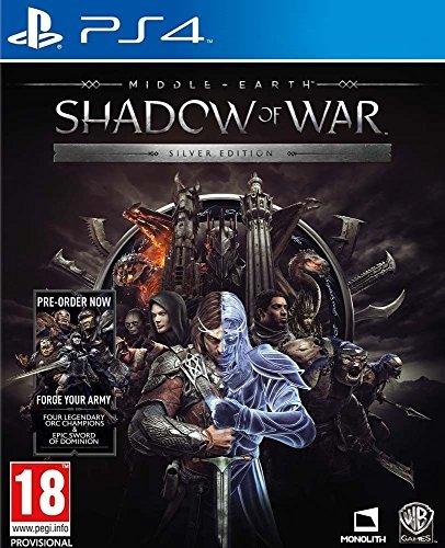 Lugares Middle Earth Shadow of War Silver Edition PS4 Game [Importación inglesa]