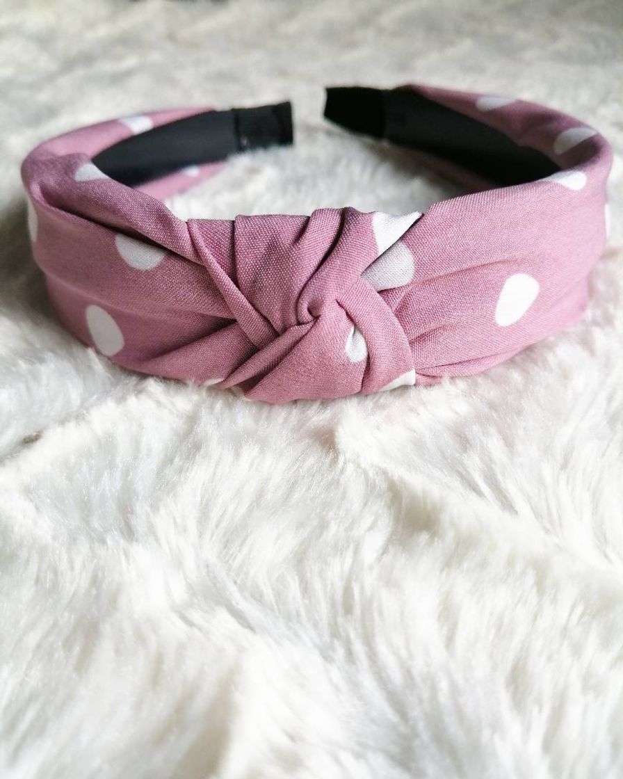 BANDOLETE ROSA COM BOLINHAS 