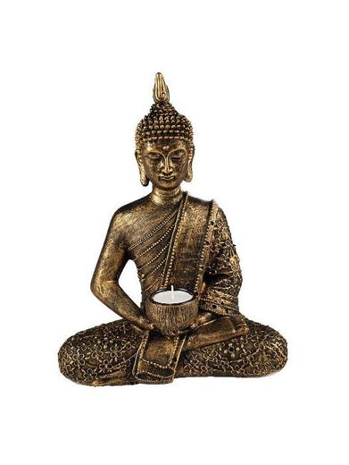 Something Different Grande Thai Buda té luz Ornament