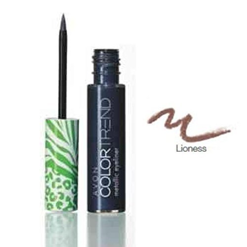 Lugar Eyeliner líquido pincel Avon color Trend marrón Lioness