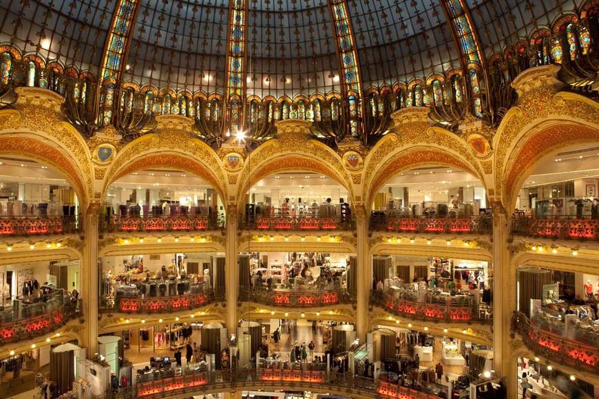 Lugar Galeries Lafayette Haussmann