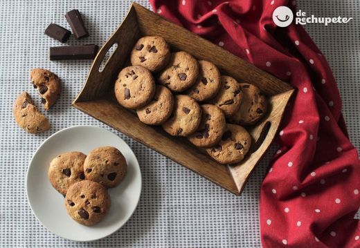 Galletas de chocolate crujientes 