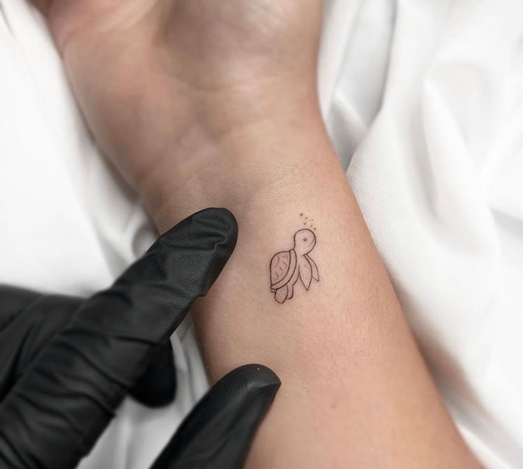 Social Tatuaje tortuga