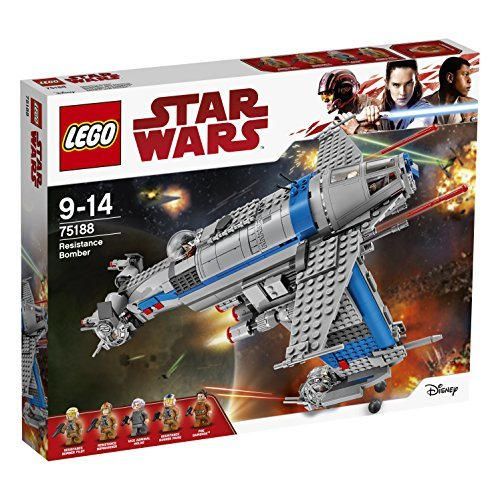 Lego Star Wars-75188 Bombardero de la Resistencia