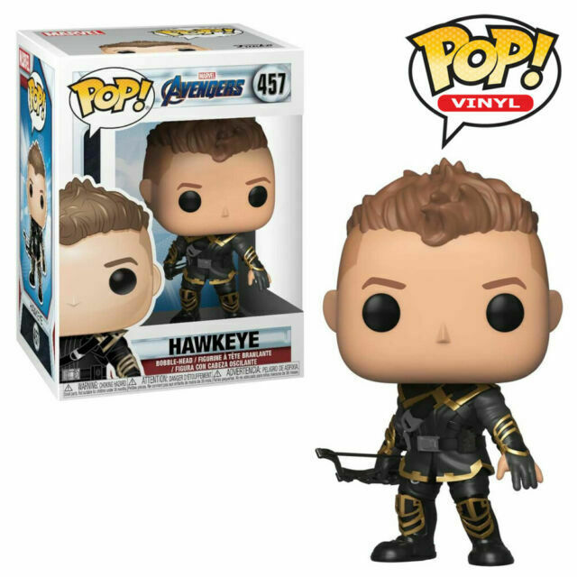 Juego Funko- Pop Bobble: Avengers Endgame: Hawkeye w/Chase Collectible Figure,