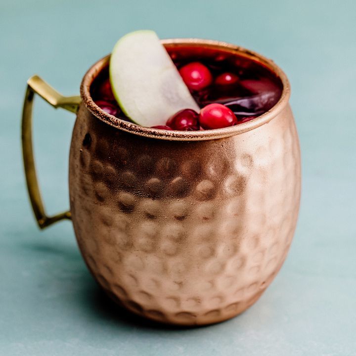 Fashion Apple Cranberry Moscow Mule 