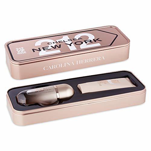 Social Carolina Herrera 212 Vip Rosé Lote 2 Pz 1 Unidad 50 ml
