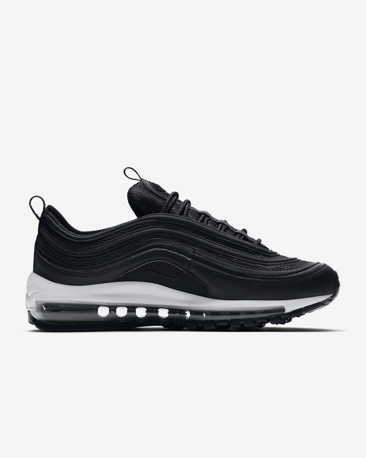 Fashion Nike W Air MAX 97, Zapatillas de Deporte para Mujer, Negro