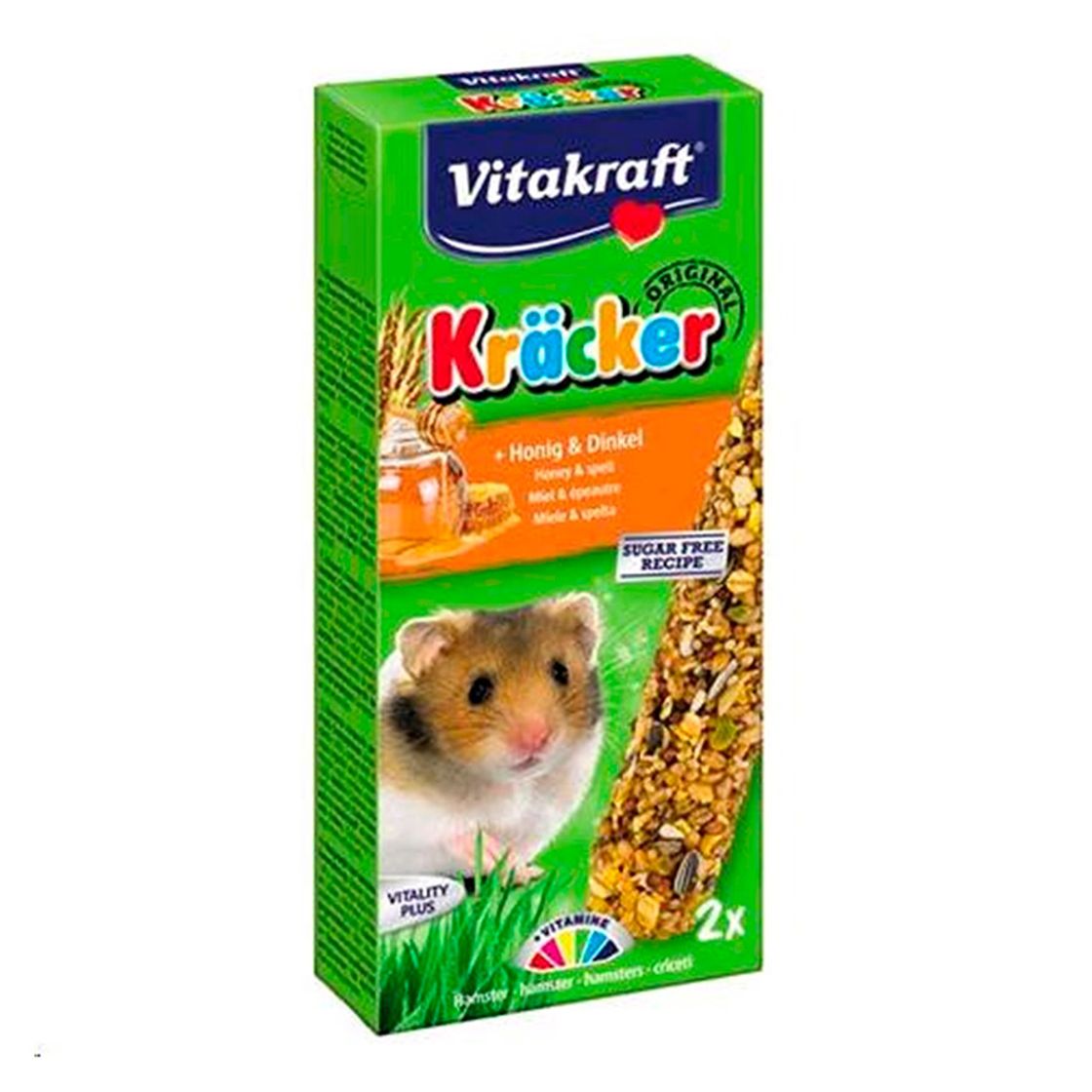 Fashion Barrita Vitakraft Emotion para Hamster - Miel | Kiwoko