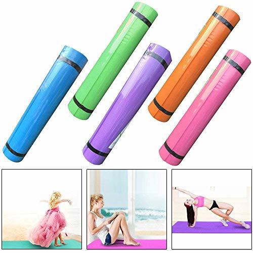 Places FAMILIZO 4mm EVA Estera De Yoga Duradera Gruesa Estera Antideslizante Fitness Pad