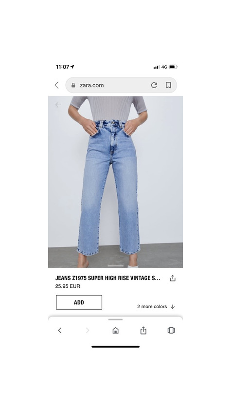 Product Zara jeans