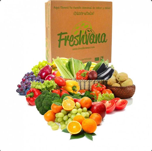 Caja de fruta y verdura ecológica 