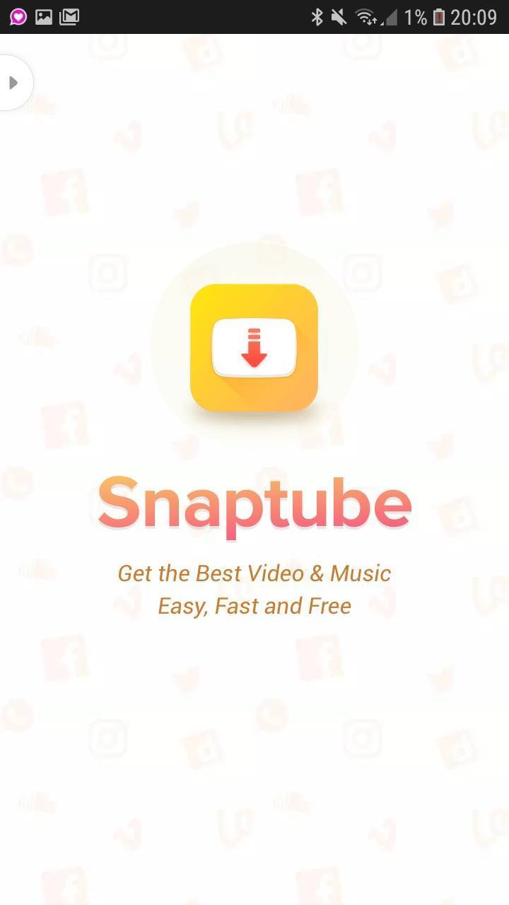 App Snaptube - Descargar Videos y Música Gratis