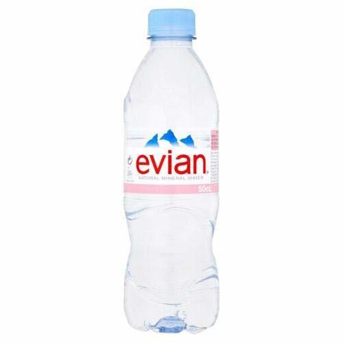 Evian Still Mineral Water 24 x 500ml