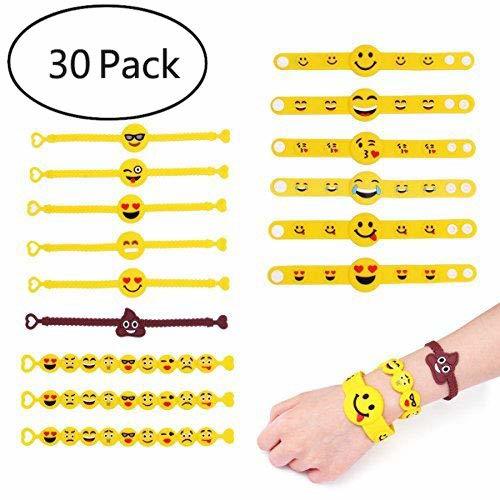 Products YueChen Emoji Pulsera de Silicona Para Niños