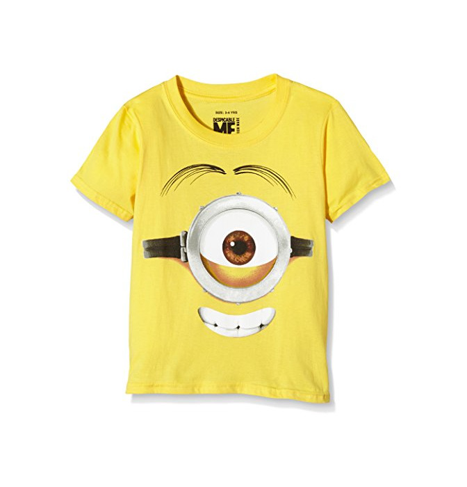 Product Minions Stuart Face Top, Amarillo