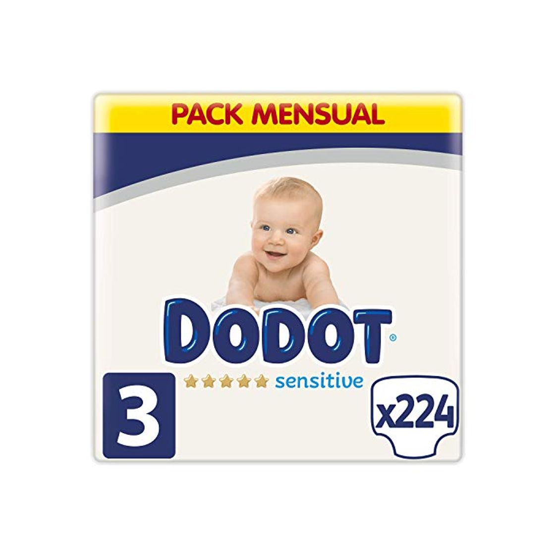 Product Dodot Sensitive - Pañales,  Talla 3