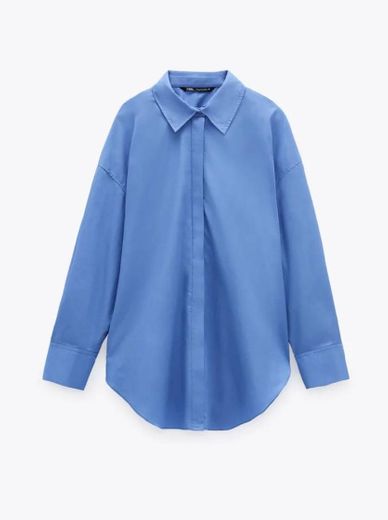 Camisa popelina Azulão