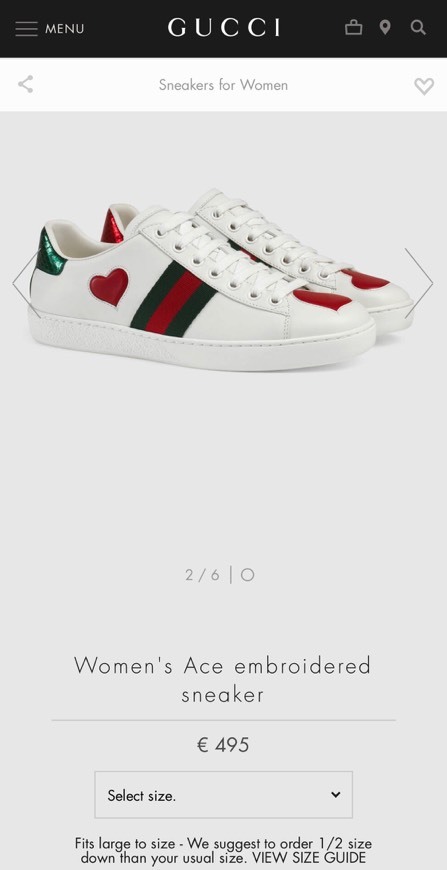 Moda Basket Gucci 