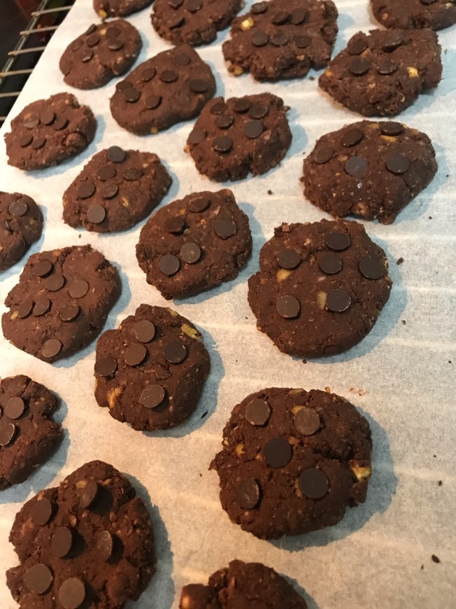 Moda Galletas de chocolate😋 sin gluten, lactosa, ni azúcares❌