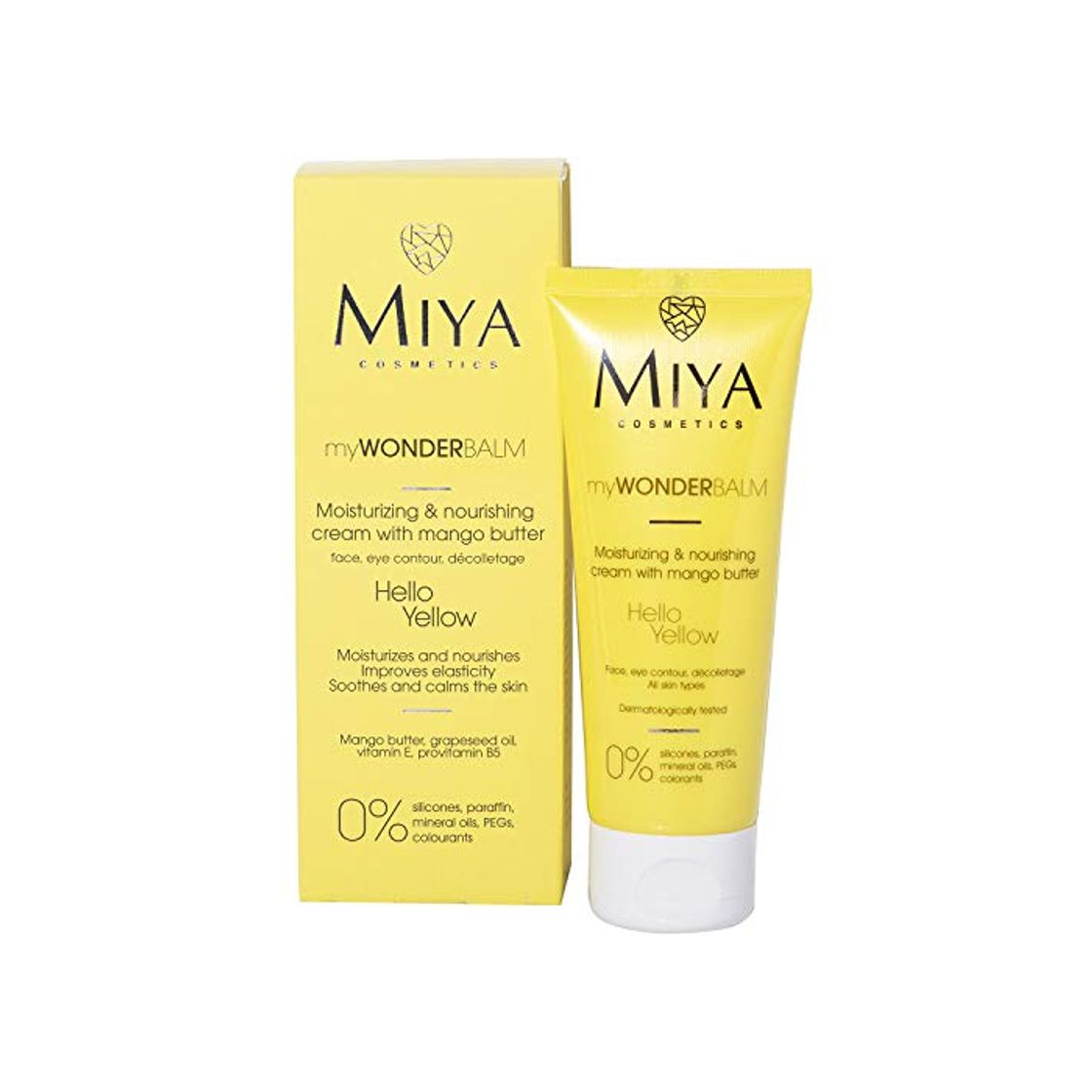 Products Miya Cosmetics crema facial hidratante nutritiva con mantequilla de mango