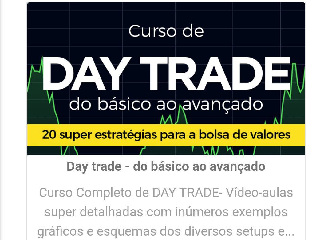 Fashion Palex, Day trade do básico ao avançado 