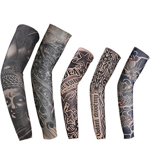 Lugar Zantec 1 UNIDS manga del brazo Cubierta manga del tatua Brazo Deportivo