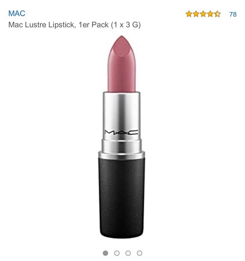 Mac Lustre Lipstick, 1er