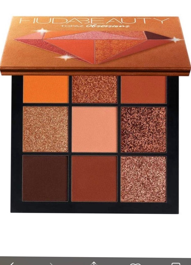 HUDA BEAUTY Obsessions Eyeshadow Palette Topaz