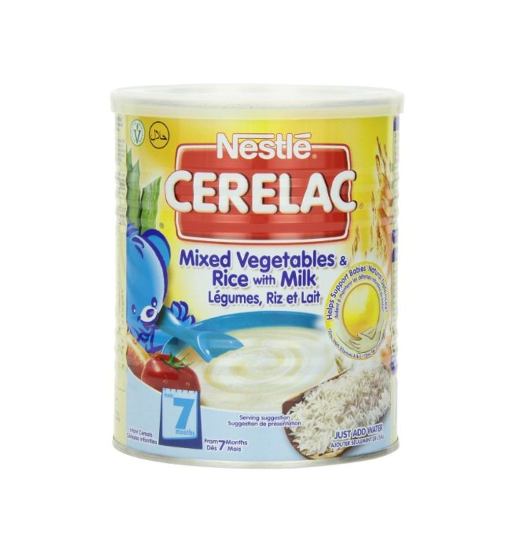 Product Nestle Cerelac Mixed Vegetables & Rice w/ Milk