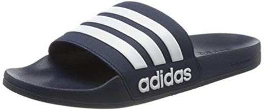 Adidas Adilette Shower, Zapatos de Playa y Piscina para Hombre, Azul