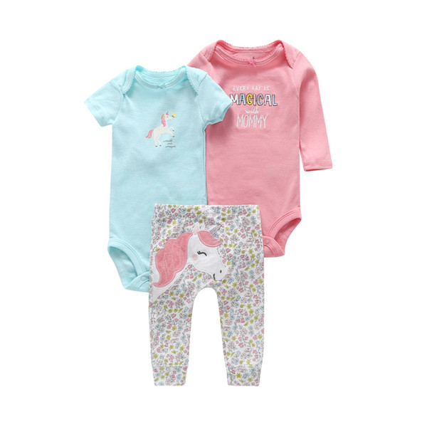 Fashion Ropa Bebe Niña Manga Larga Monos Tops