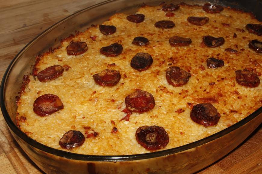 Arroz de Frango e Farinha