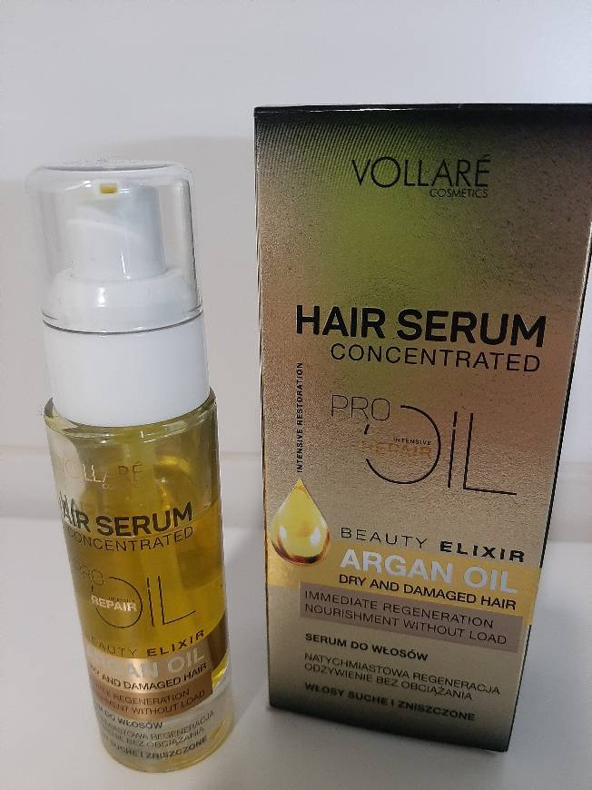 Moda Vollaré cosmetics - hair serum, dry and damaged hair 