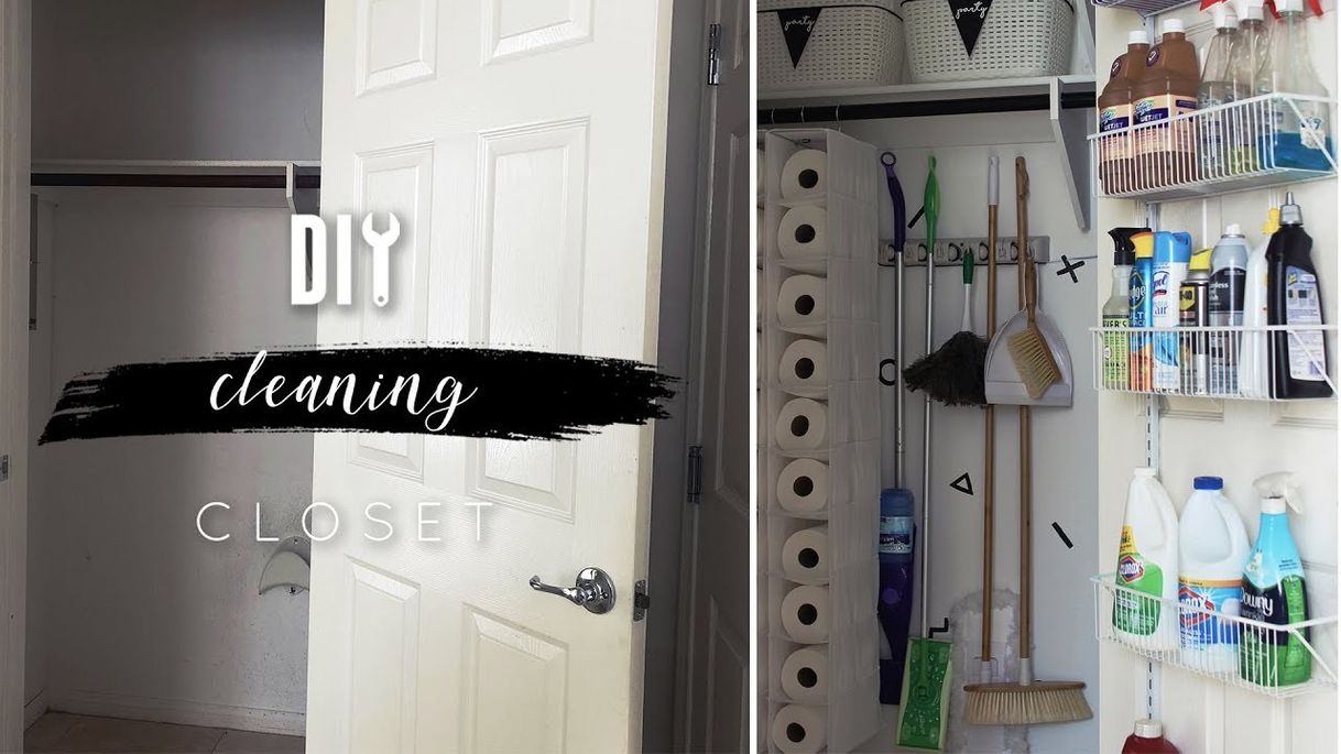 Moda Diy cleaning closet 