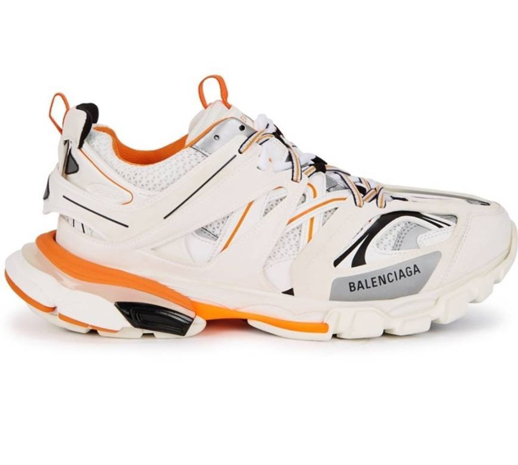 Moda Balenciaga Track White Orange