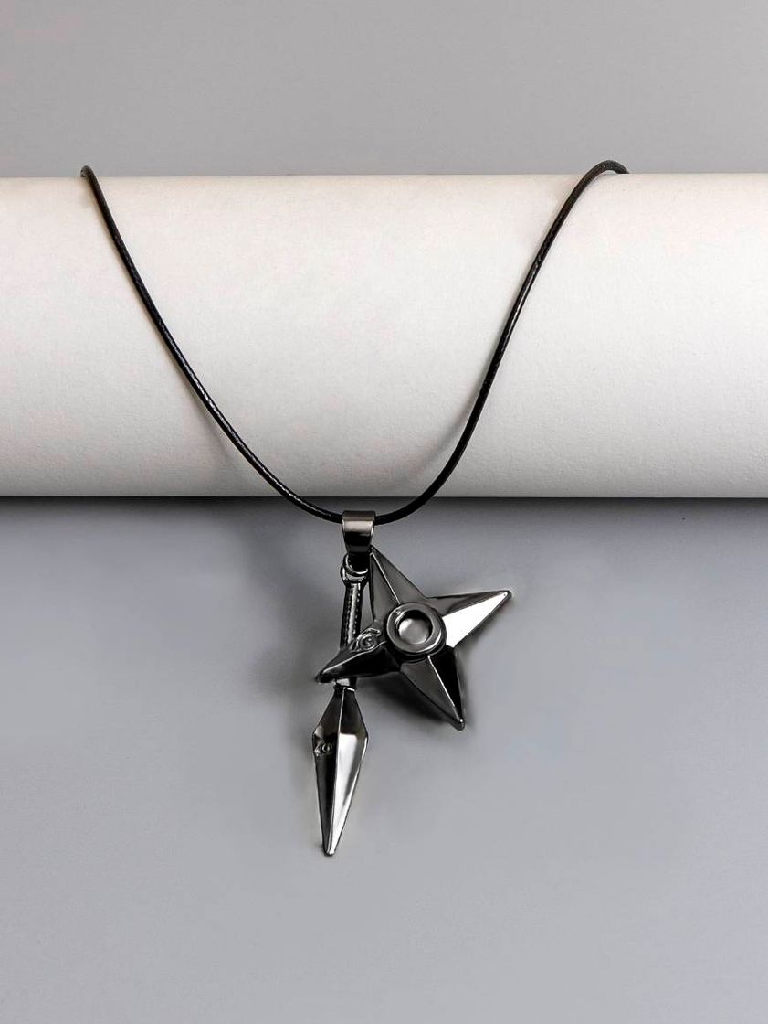 Product Colar Shuriken e Kunai Naruto shein 