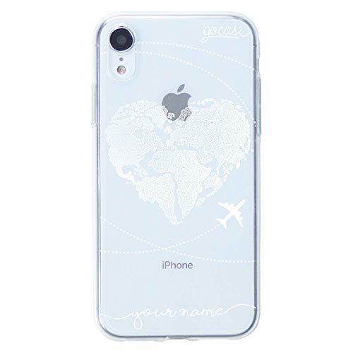 Gocase World Map Heart Blanco Escrito a Mano