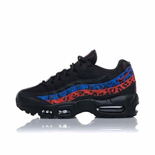 Nike W Air MAX 95 Premium Black Leopard CD0180-001 Black Habanero Red