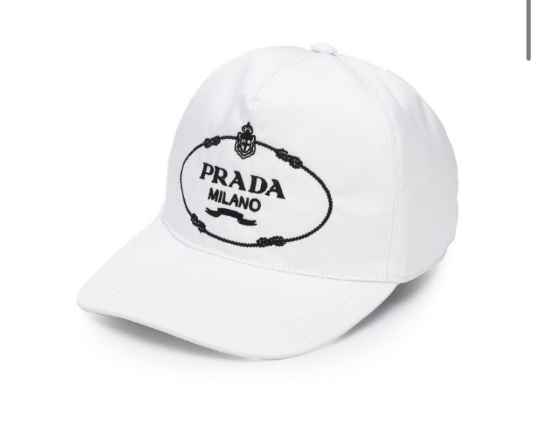 Moda PRADA
embroidered logo cap