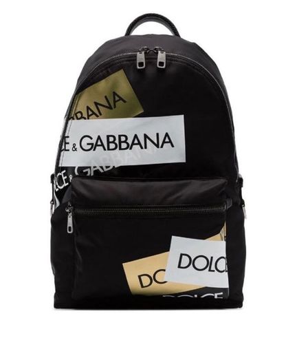 DOLCE & GABBANA
logo-print backpack