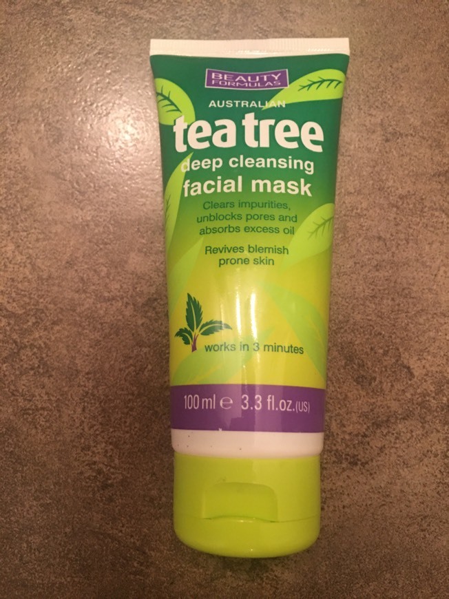 Fashion Mascarilla facial tea tree BEAUTY FORMULAS